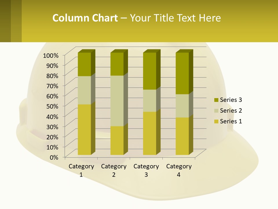 Business Green Construct PowerPoint Template
