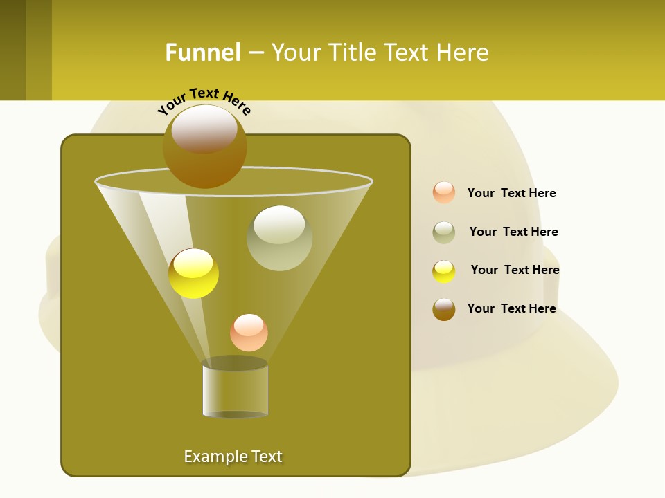 Business Green Construct PowerPoint Template