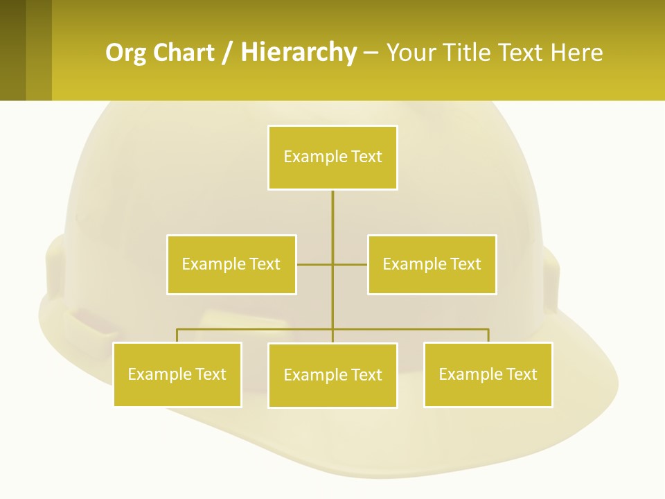 Business Green Construct PowerPoint Template