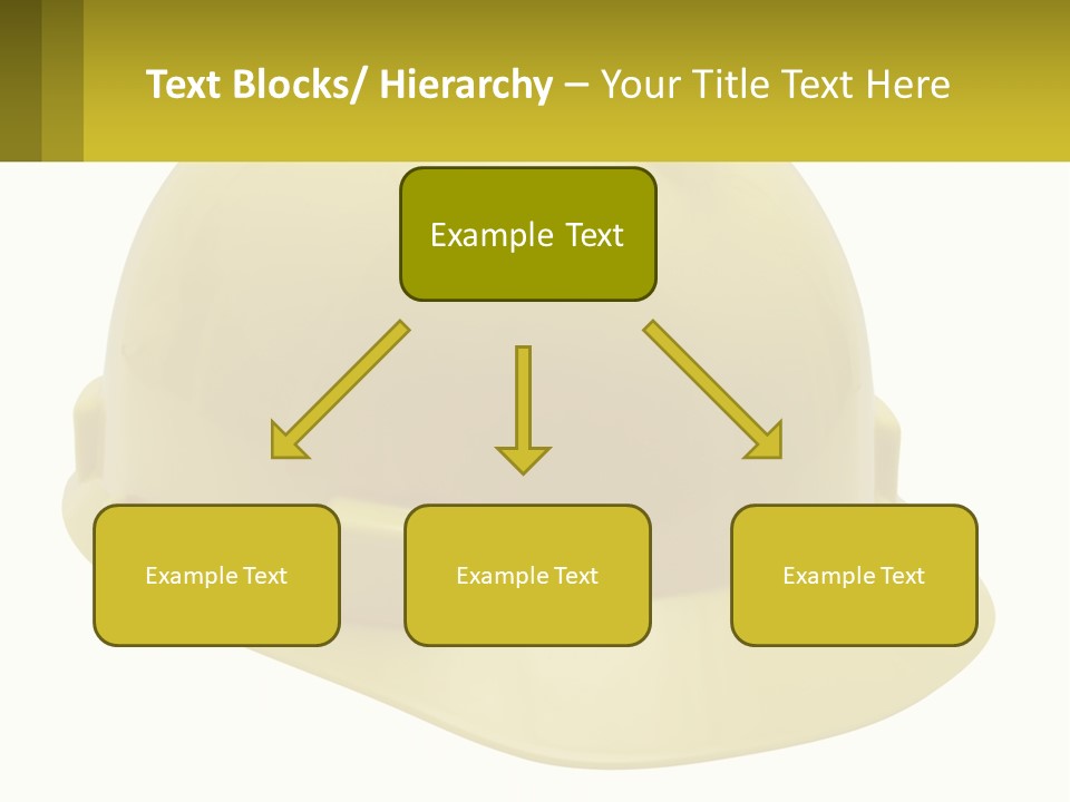 Business Green Construct PowerPoint Template