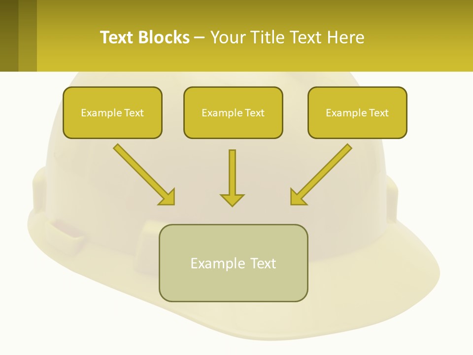 Business Green Construct PowerPoint Template