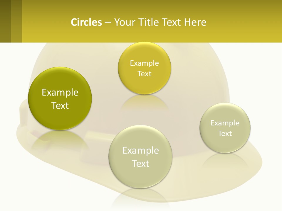 Business Green Construct PowerPoint Template
