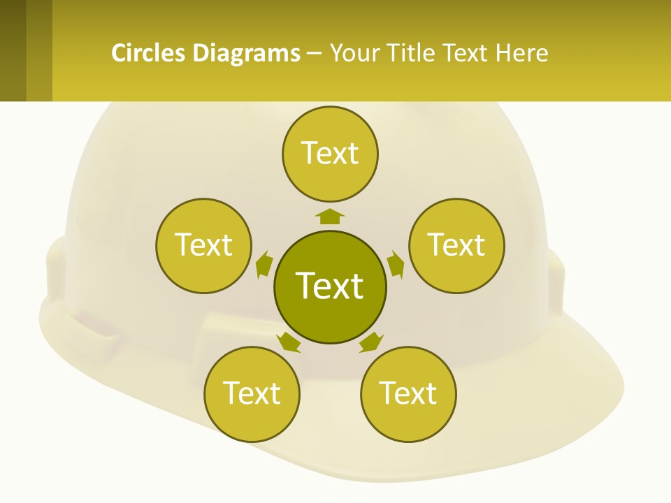 Business Green Construct PowerPoint Template