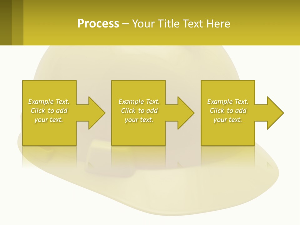 Business Green Construct PowerPoint Template
