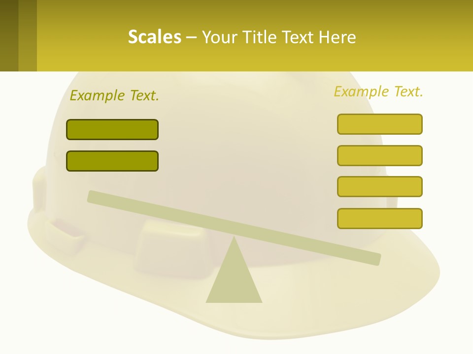 Business Green Construct PowerPoint Template