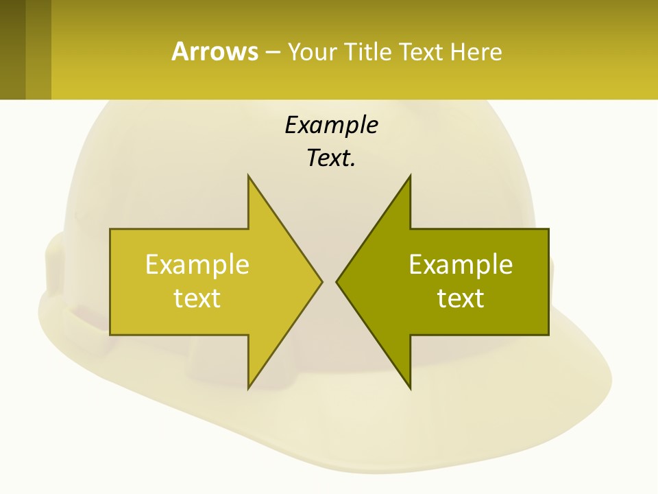 Business Green Construct PowerPoint Template
