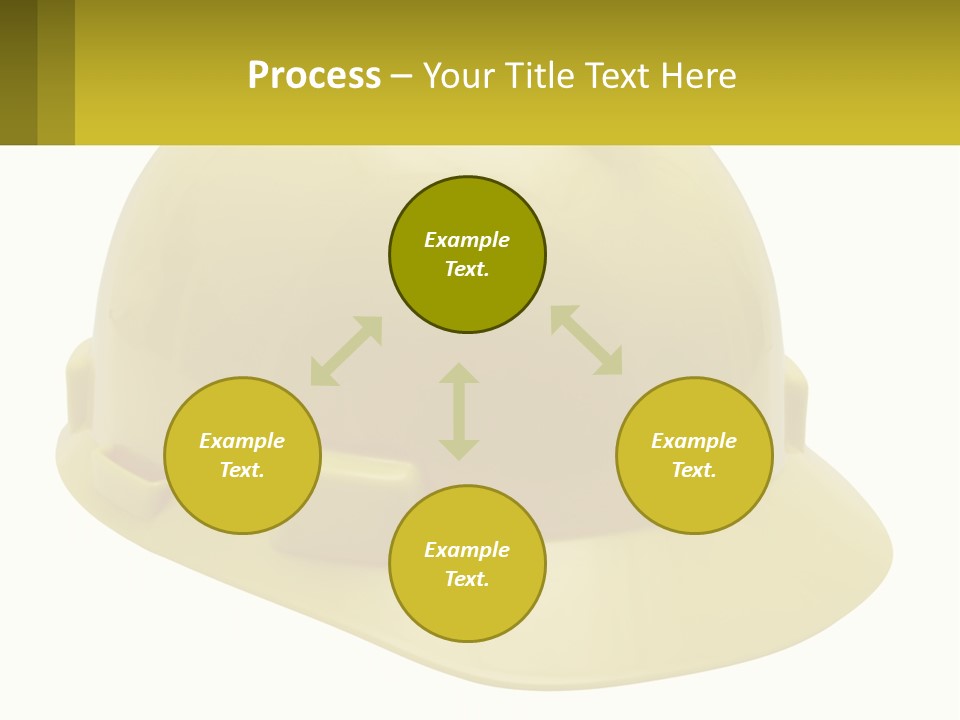 Business Green Construct PowerPoint Template
