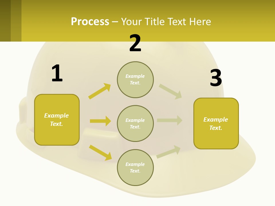 Business Green Construct PowerPoint Template