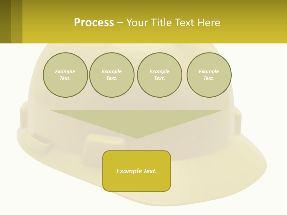 Business Green Construct PowerPoint Template
