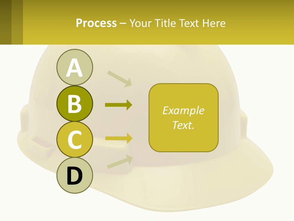 Business Green Construct PowerPoint Template