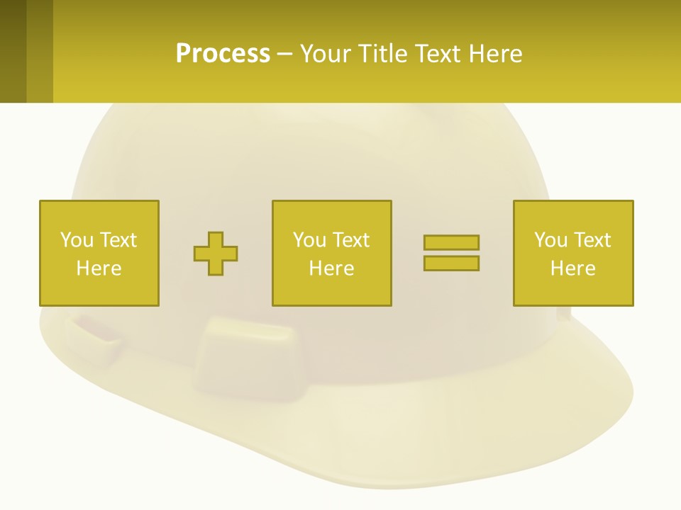 Business Green Construct PowerPoint Template