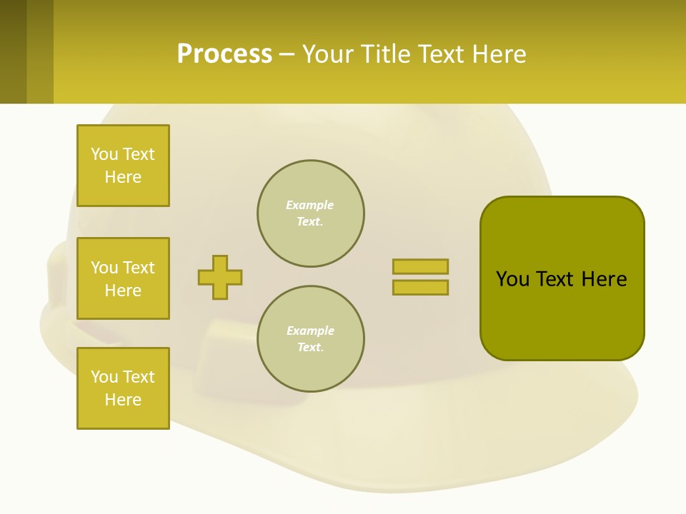 Business Green Construct PowerPoint Template
