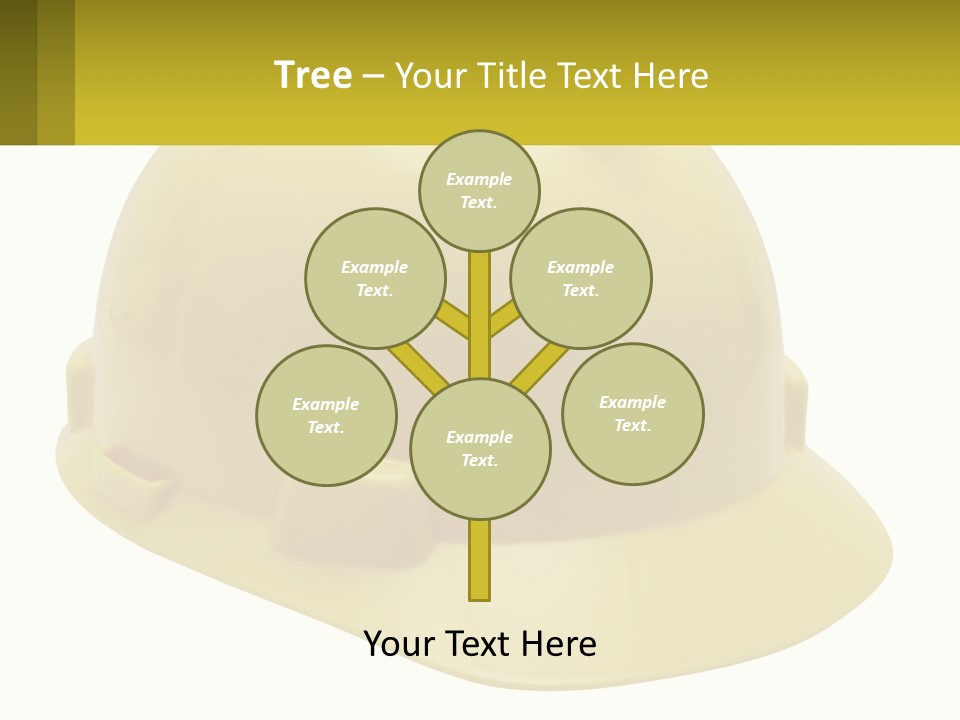 Business Green Construct PowerPoint Template