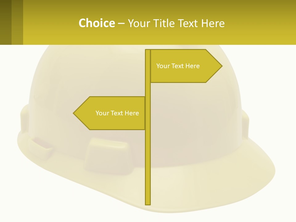 Business Green Construct PowerPoint Template