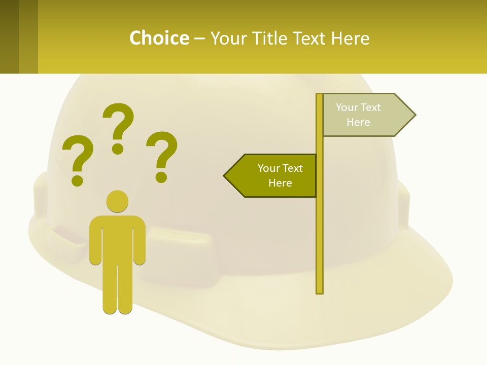 Business Green Construct PowerPoint Template
