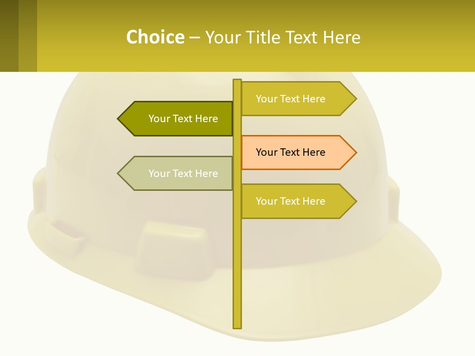Business Green Construct PowerPoint Template