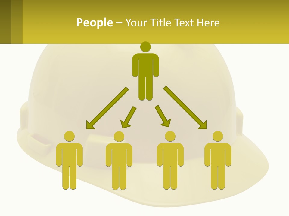 Business Green Construct PowerPoint Template