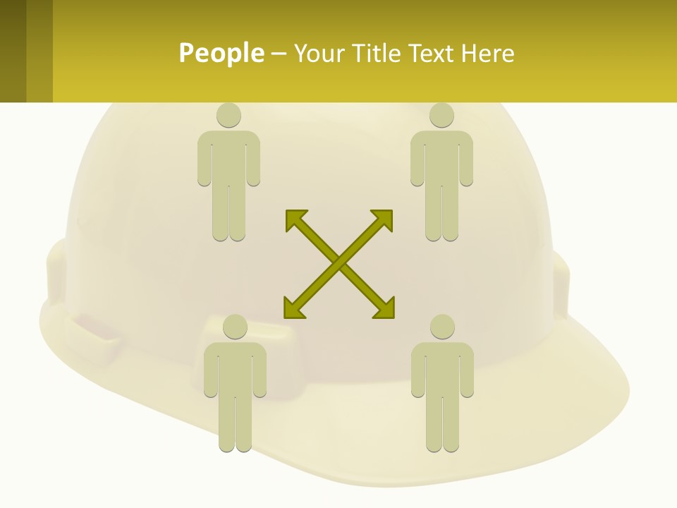 Business Green Construct PowerPoint Template