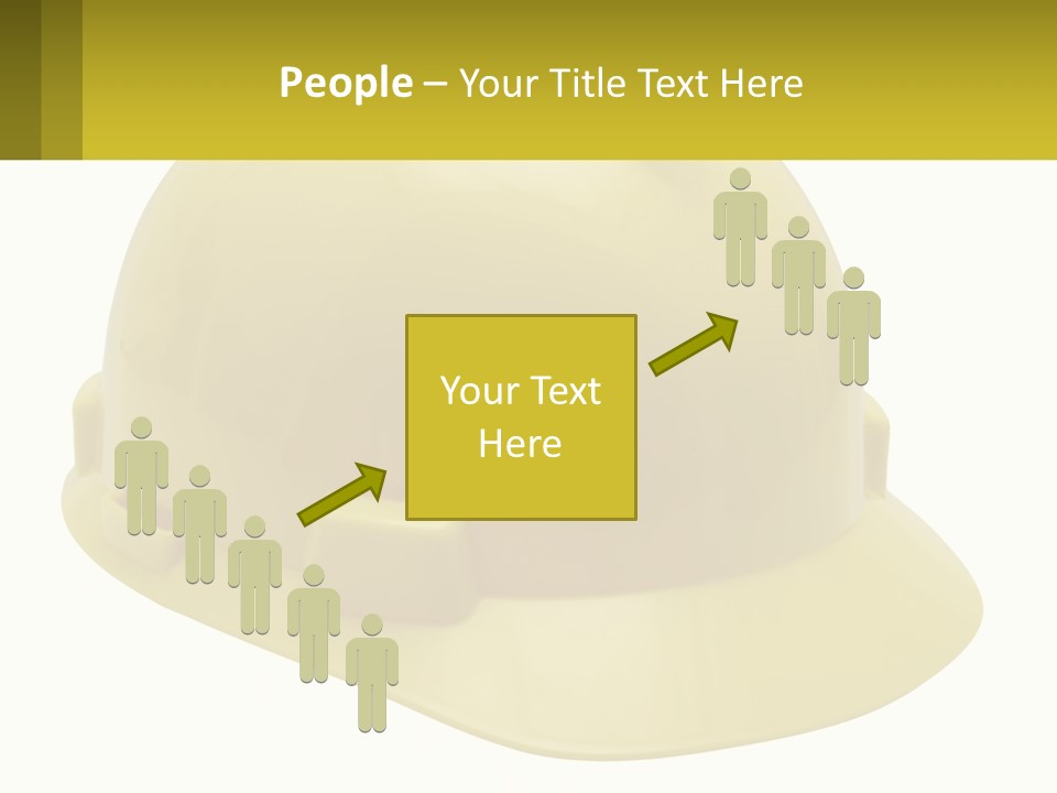 Business Green Construct PowerPoint Template