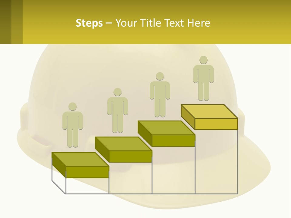 Business Green Construct PowerPoint Template