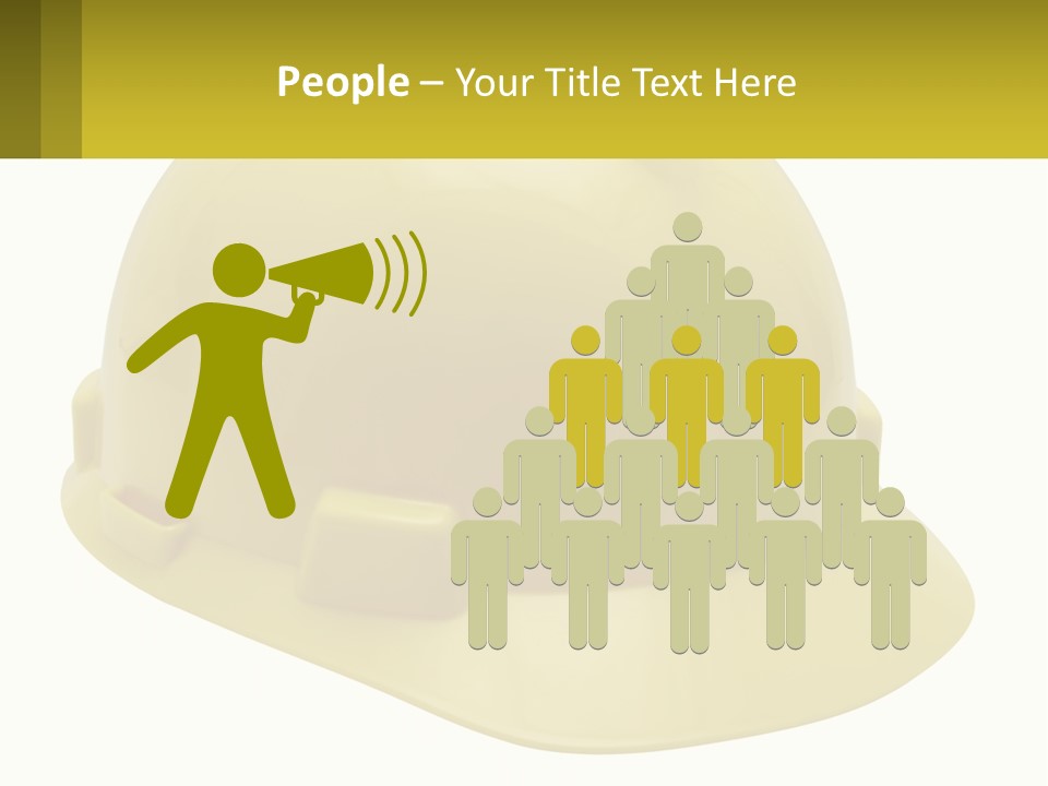 Business Green Construct PowerPoint Template