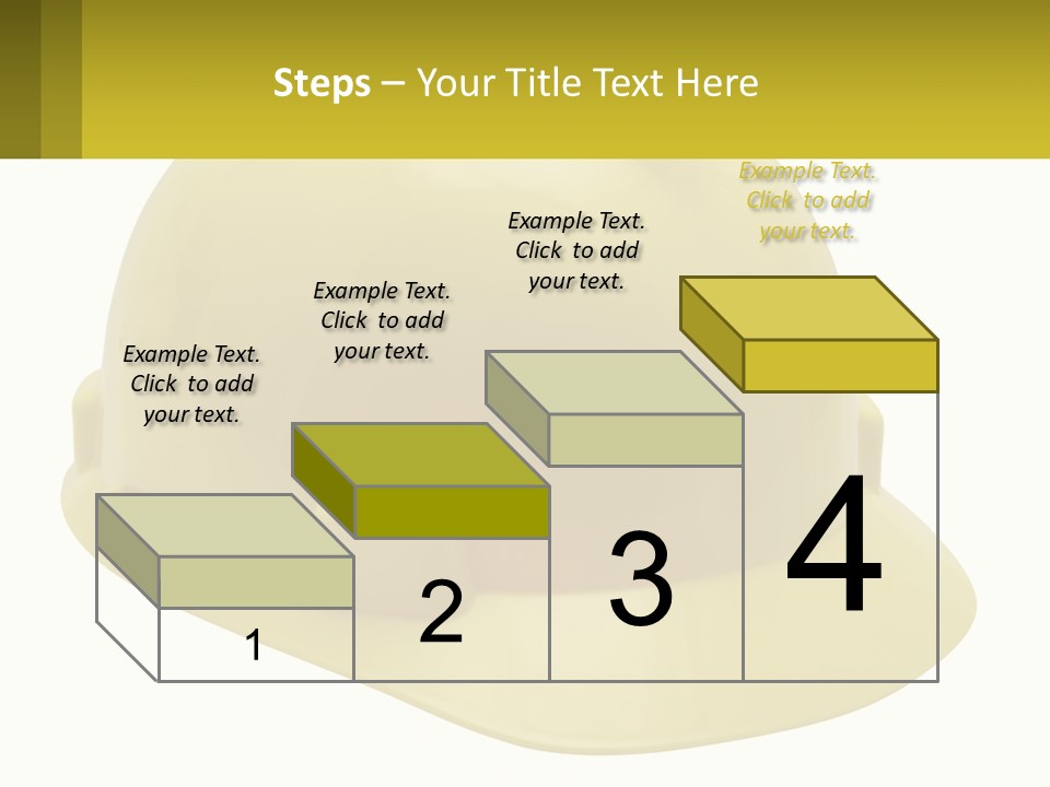 Business Green Construct PowerPoint Template