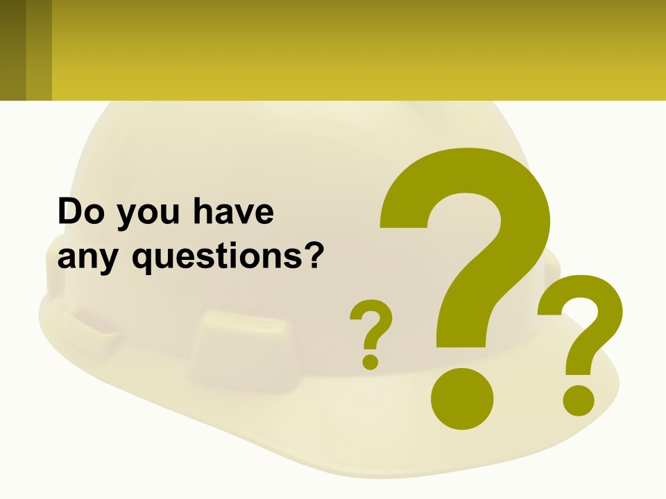 Business Green Construct PowerPoint Template