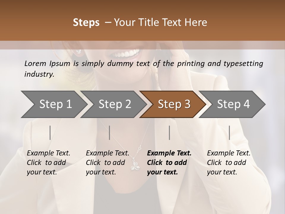 Structure Dream Made PowerPoint Template