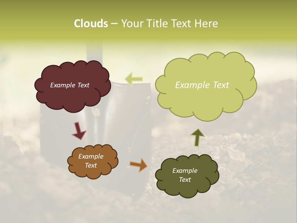 Cloud Structure New PowerPoint Template
