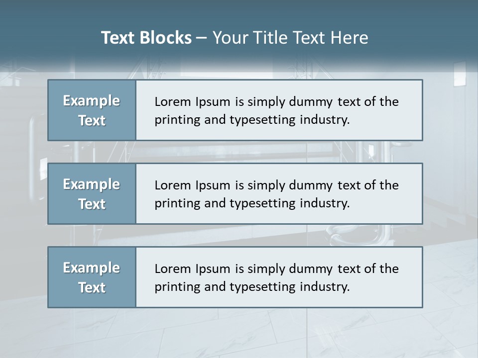 Holding Business Ownership PowerPoint Template