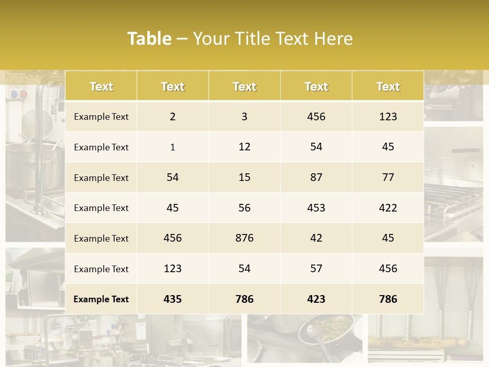 House Rent Garden PowerPoint Template