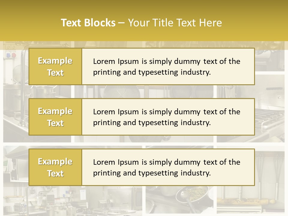 House Rent Garden PowerPoint Template