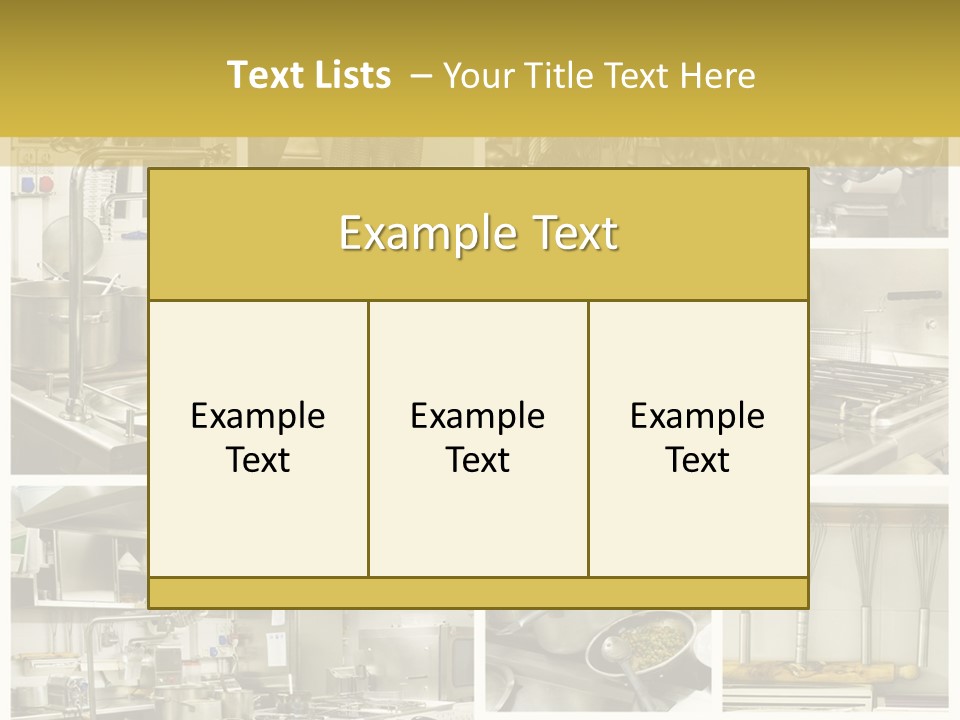House Rent Garden PowerPoint Template