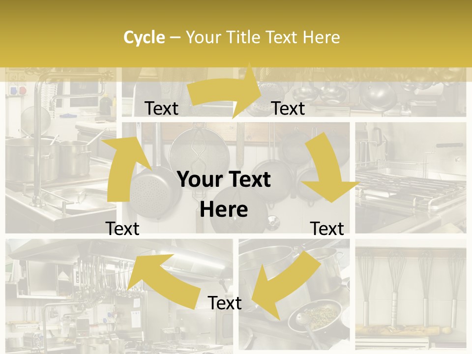 House Rent Garden PowerPoint Template