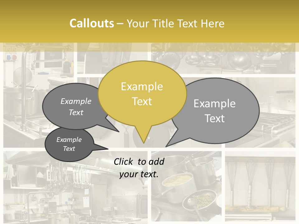 House Rent Garden PowerPoint Template
