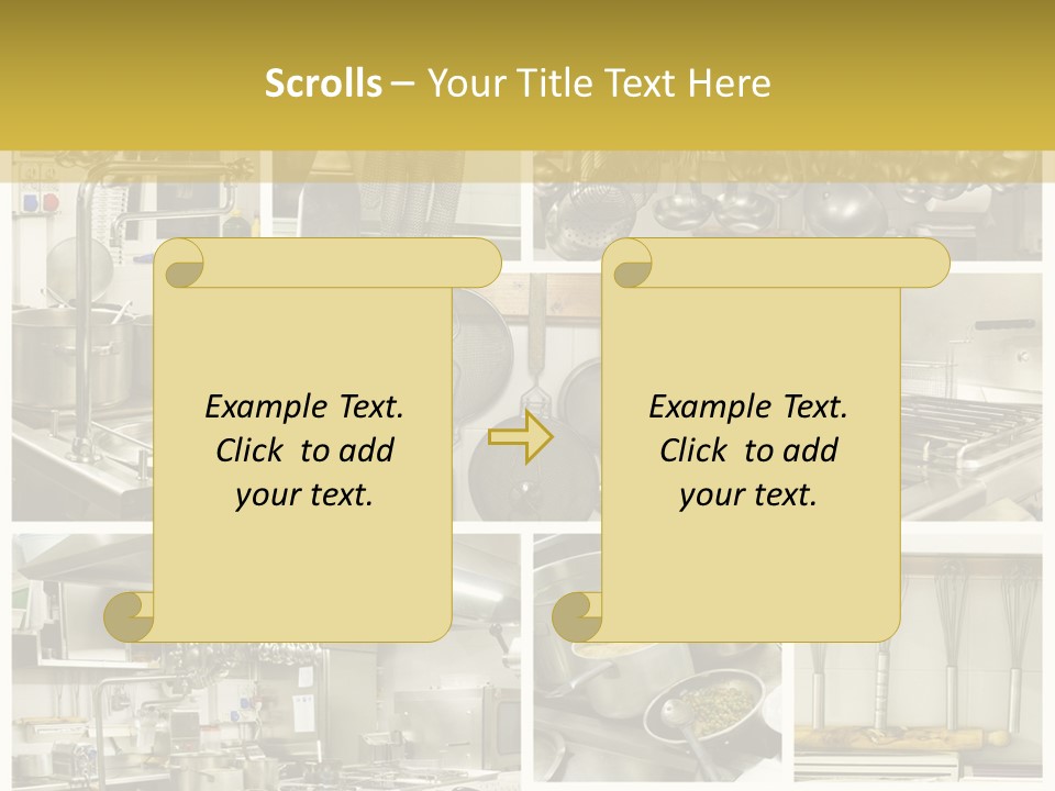 House Rent Garden PowerPoint Template