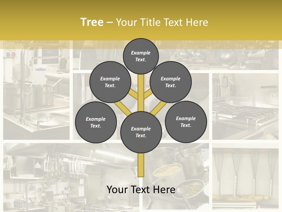 House Rent Garden PowerPoint Template