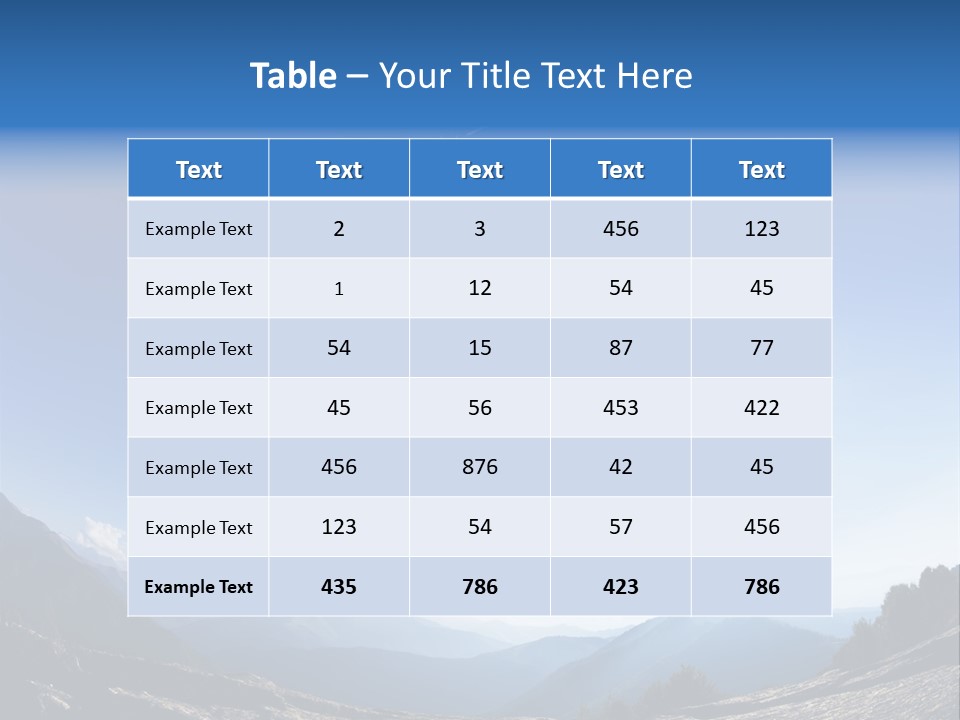 Build Background New PowerPoint Template