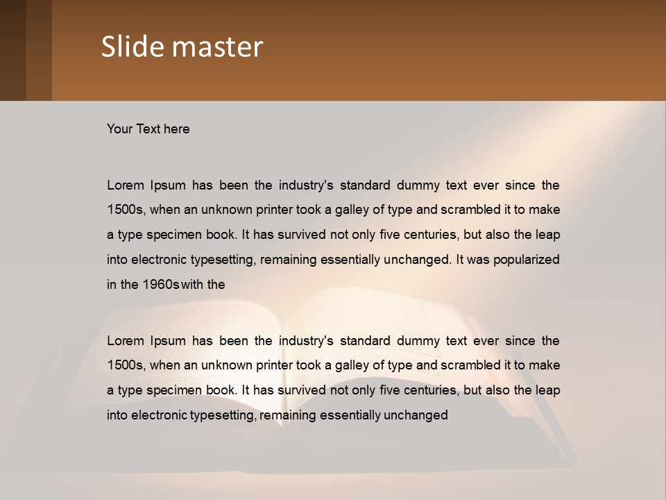 Construction House Home PowerPoint Template