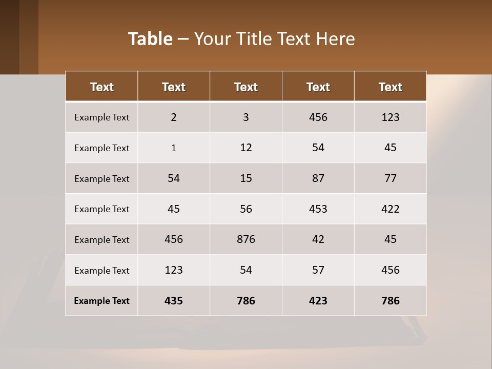 Construction House Home PowerPoint Template
