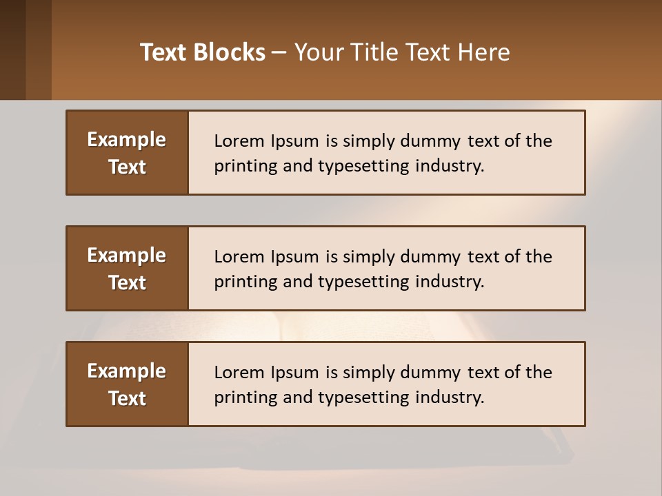 Construction House Home PowerPoint Template