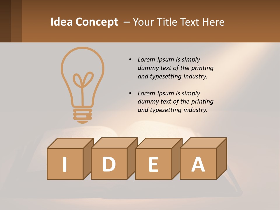 Construction House Home PowerPoint Template