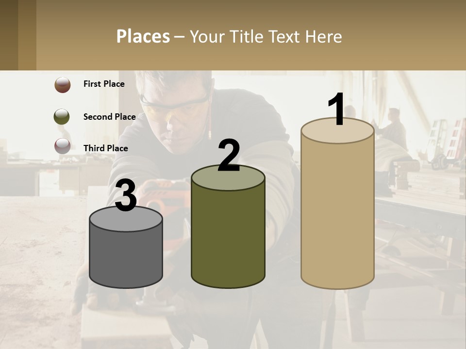 Park Background Holding PowerPoint Template