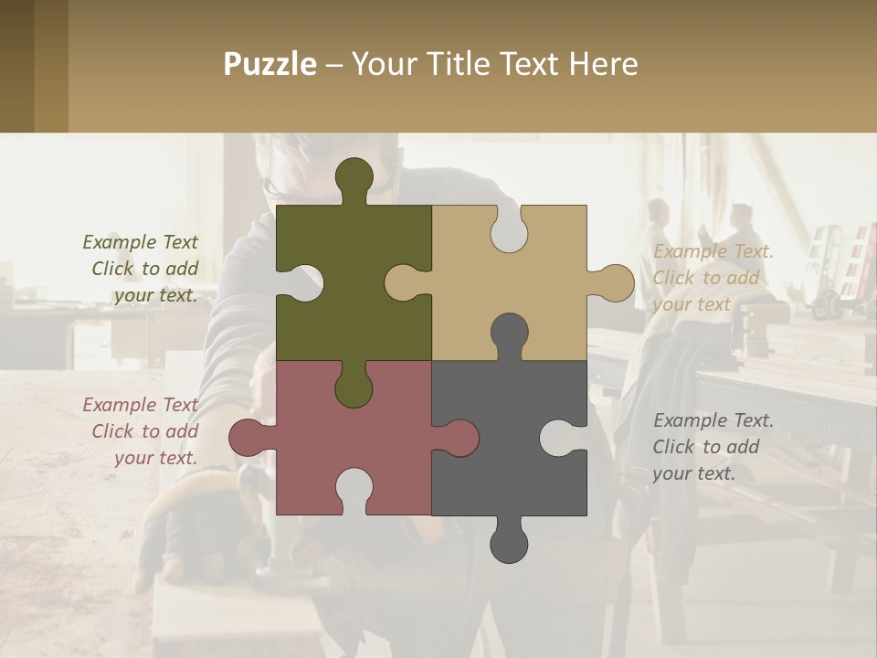 Park Background Holding PowerPoint Template