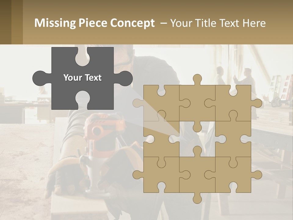 Park Background Holding PowerPoint Template