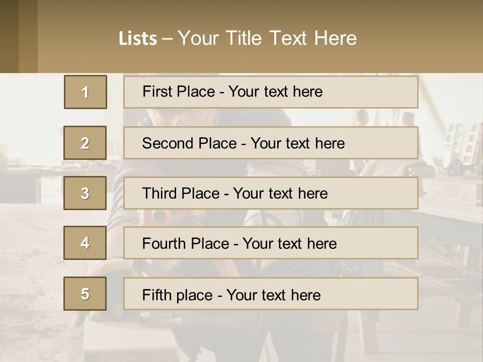 Park Background Holding PowerPoint Template
