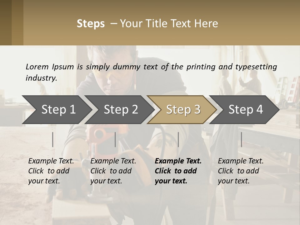 Park Background Holding PowerPoint Template
