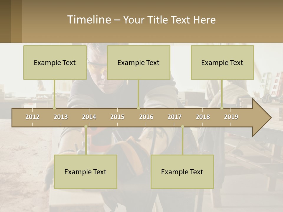 Park Background Holding PowerPoint Template
