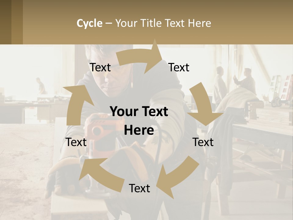 Park Background Holding PowerPoint Template