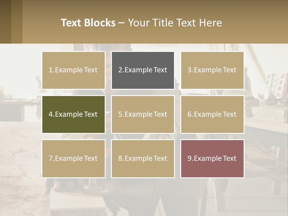 Park Background Holding PowerPoint Template